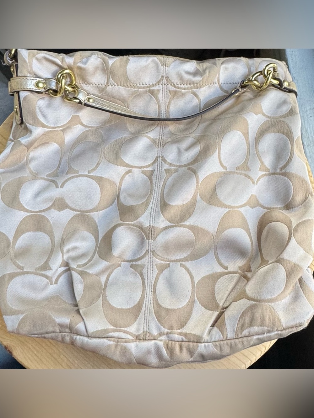 Coach Brooke Signature Sateen Handbag